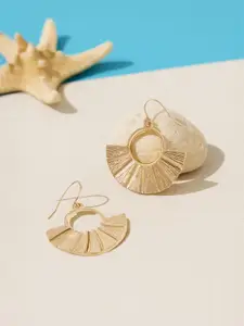 Accessorize Fan Circular Shaped Drop Earrings