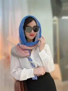 QUECY Women Colourblocked Scarf