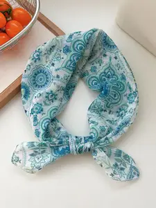 QUECY Women Ethnic Motifs Printed Scarf