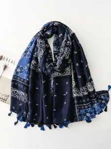 QUECY Women Floral Printed Scarf