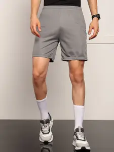 Moda Rapido Men Colourblocked Slim Fit Mid-Rise Training or Gym Sports Shorts