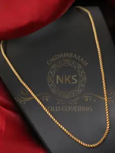 Arudhras fashion jewels Gold-Plated Brass Necklace