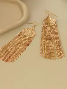 Accessorize Tasselled Fan Fringe Drop Earrings