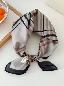 QUECY Women Checked Scarf