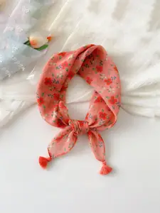 QUECY Women Floral Printed Scarf