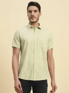 Cantabil Men Comfort Checked Casual Shirt