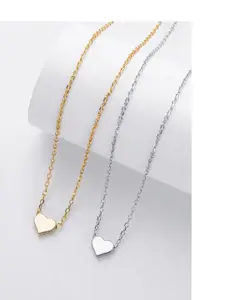 DressBerry Rhodium-Plated Stainless Steel Necklace