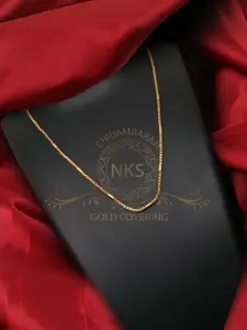 Arudhras fashion jewels Gold-Plated Brass Necklace