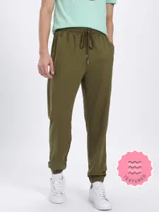 glitchez Men Terry Relaxed Joggers