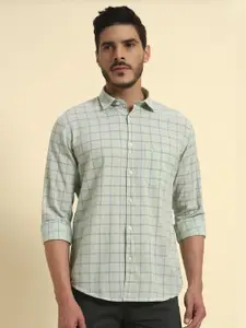 Cantabil Men Comfort Checked Casual Shirt