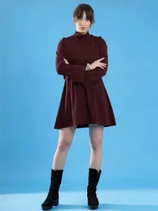 Selvia Slit Sleeve Bodycon Dress