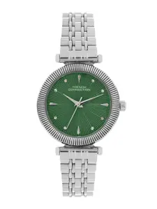 French Connection Women Stainless Steel Bracelet Style Straps Analogue Watch FCN0133SM