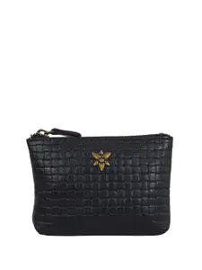 Anuschka Women Textured Leather Zip Around Wallet