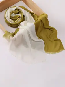 QUECY Women Colourblocked Scarf