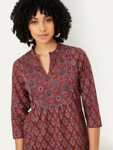 max Women Ethnic Motifs Printed Short Kurti