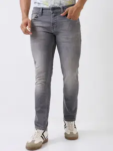 SPYKAR Men Skin Tight Skinny Fit Low-Rise Light Fade Stretchable Jeans