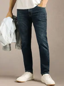 Louis Philippe Jeans Men Slim Fit Mid-Rise Cotton Jeans