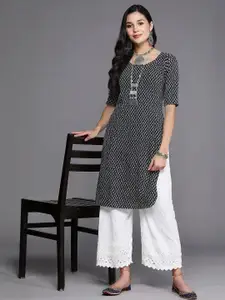 Anouk Rustic Women Ethnic Motifs Printed Crepe Kurta