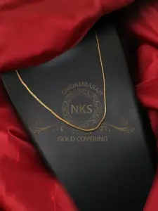 Arudhras fashion jewels Gold-Plated Brass Necklace