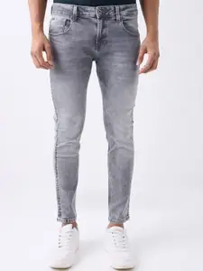 SPYKAR Purist Men Skin Tight Skinny Fit Low-Rise Heavy Fade Stretchable Jeans