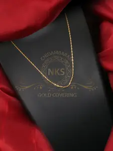 Arudhras fashion jewels Gold-Plated Brass Necklace