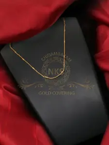 Arudhras fashion jewels Gold-Plated Brass Necklace