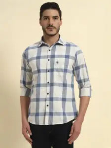 Cantabil Men Comfort Checked Casual Shirt