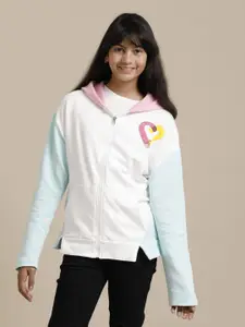 UNDER FOURTEEN ONLY Girls Colourblocked Sweatshirt
