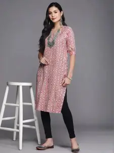 Anouk Rustic Women Ethnic Motifs Printed Crepe Kurta