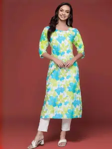 Anouk Rustic Women Ethnic Motifs Printed Crepe Kurta