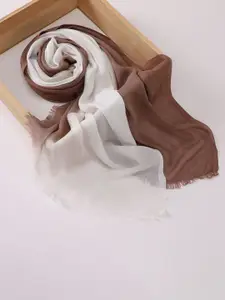 QUECY Cotton Fringed Scarf