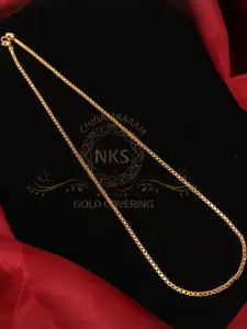 Arudhras fashion jewels Gold-Plated Brass Necklace