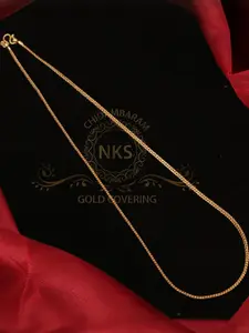 Arudhras fashion jewels Gold-Plated Brass Necklace