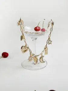 Accessorize Crystals Studded Statement Necklace