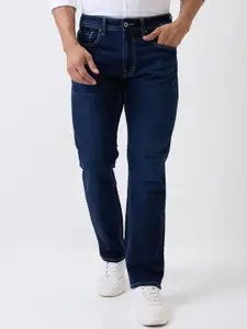 SPYKAR Men Relaxed Fit Mid-Rise Light Fade Stretchable Jeans