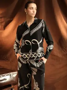 Kazo Women Printed Party Shirt