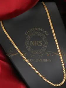 Arudhras fashion jewels Gold-Plated Brass Necklace