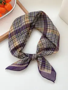 QUECY Women Checked Scarf