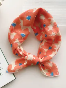 QUECY Floral Printed Scarf