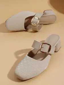 Chemistry Women Block Heel Mules