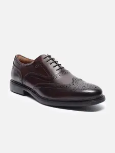 Van Heusen Men Leather Formal Brogues