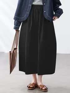 StyleCast A-Line Midi Skirt