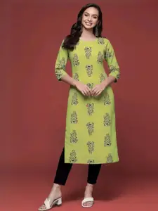 Anouk Rustic Women Ethnic Motifs Printed Crepe Kurta