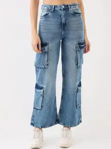 SPYKAR Women Bootcut High-Rise Heavy Fade Clean Look Jeans