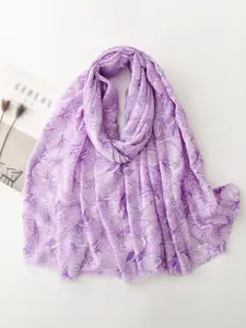 QUECY Floral Printed Scarf