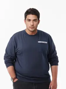 RARE RABBIT Men Round Neck Sweatshirt