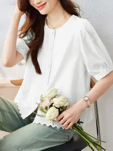 StyleCast Women Cotton Shirt Style Top