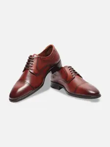 Louis Philippe Men Leather Formal Derbys
