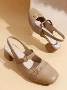 Chemistry Women Block Heel Mary Janes