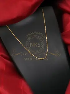 Arudhras fashion jewels Gold-Plated Brass Necklace